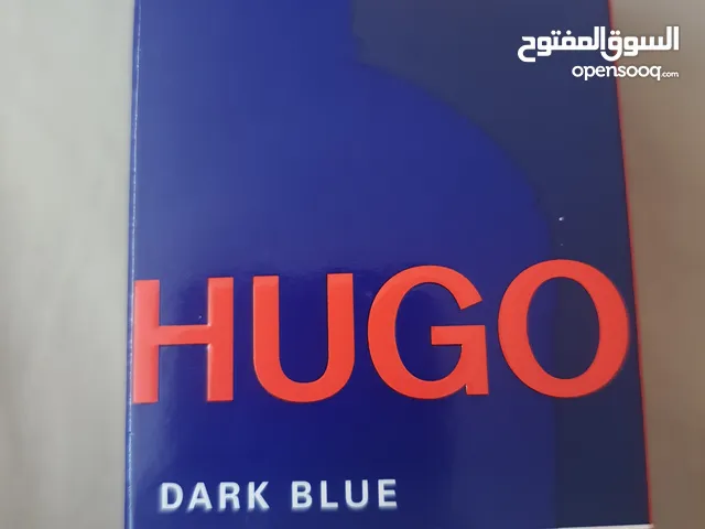 عطر HUGO DARK BLUE الأصلي كامل وجديد. فقط مفتوح للتأكد من الرائحة كمية 75m