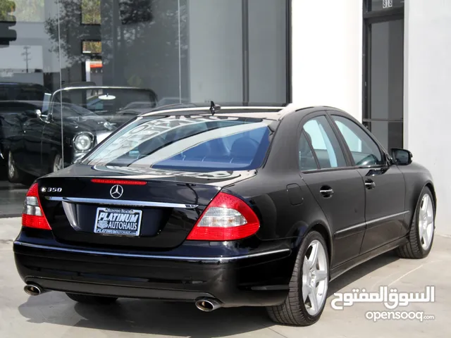 Black E350 AMG
