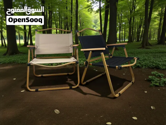 مقعد سفاري قابل للطي مثالي للتخييم، الرحلات البرية، الصيد، والاستجمام في الهواء الطلق.