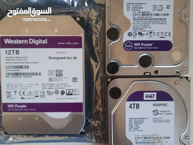 WD PURPLE 8TB + 4TB×2