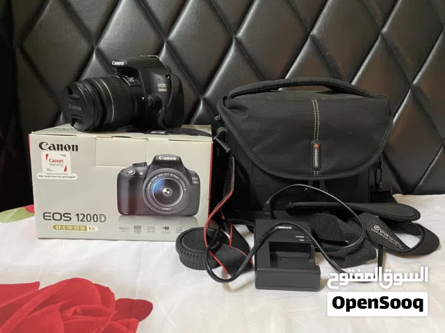 Canon EOS DSLR 1200D Camera with box and accessories barely used
