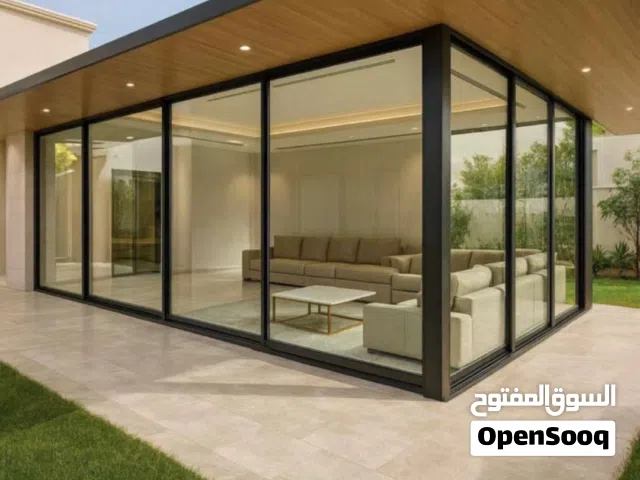 sliding Gate.window & main door.car parking.10m tempered glass office partition cutting wall shower