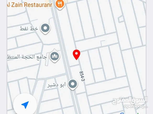 للبيع قطعة ارض طابو  ركن في شارع خدمي مبني عليها بيت قديم والبيت بحالة جيدة ويحتاج الى اعادة تشطيبات