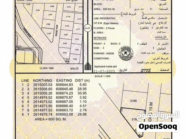 Residential Land for Sale in Al Batinah Barka