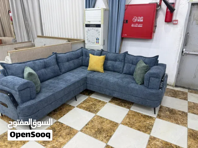 كنب زاوية حرف L بتصميم عصري