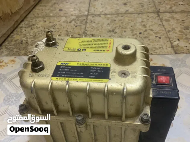 ضاغط (فاكيوم) سحب و تفريغ مزدوج سرعة السحب 28 لتر بالدقيقة