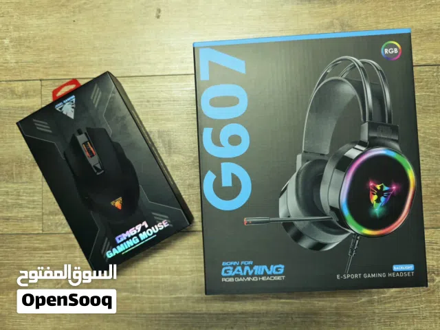 متوفر سماعة جيمنج وماوس جيمنج بسعر