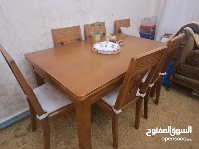 طاولة سفرة 6 كراسي بحالة جيدة جدا