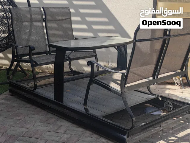 طاولة طعام حدائق متحركه