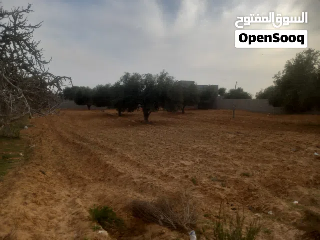 قطعة ارض للبيع تاجوراء بئر العالم من المالك الارض تحت الضغط