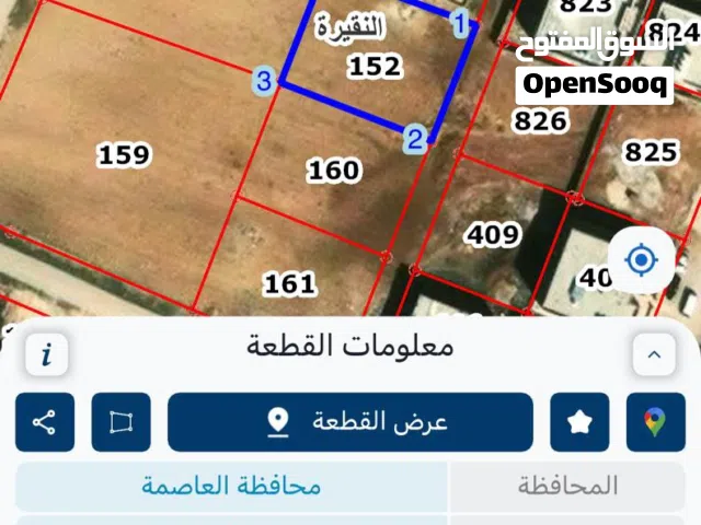 Residential Land for Sale in Amman Al-Nuqairah