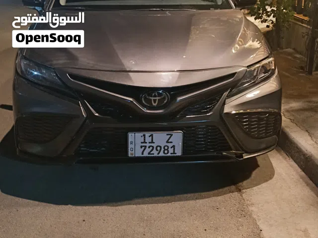 كامري موديل 24 بدون ارباك  حادث خفيف جداً