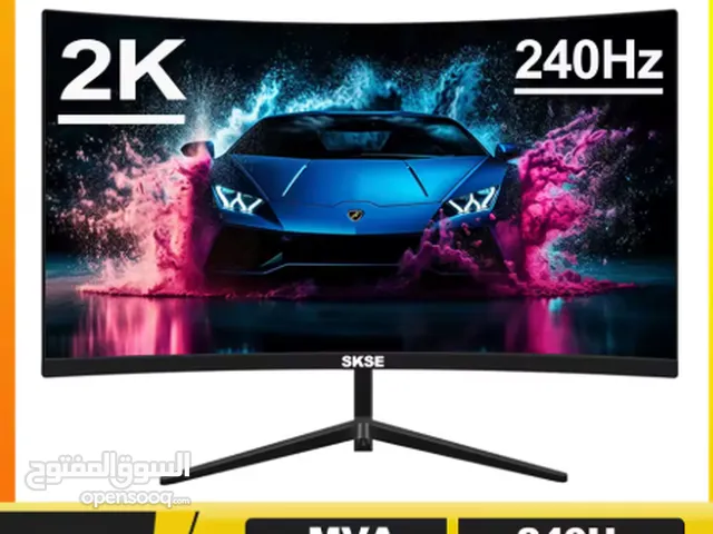 شاشة SKSE 27 بوصة 2K شاشة عرض 240 هرتز LED 1800R شاشة منحنية شاشة ألعاب الكمبيوتر PC HD DP/HDMI واجه