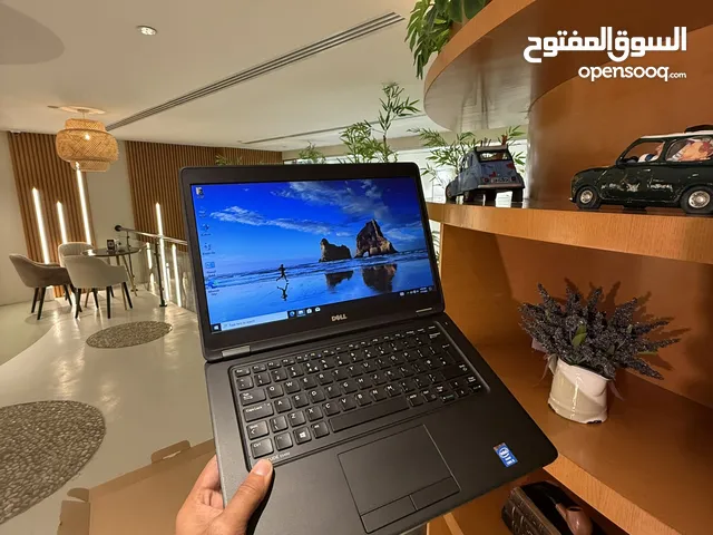 لابتوب ديل/i5/8gbram/256ssd/مع ضمان
