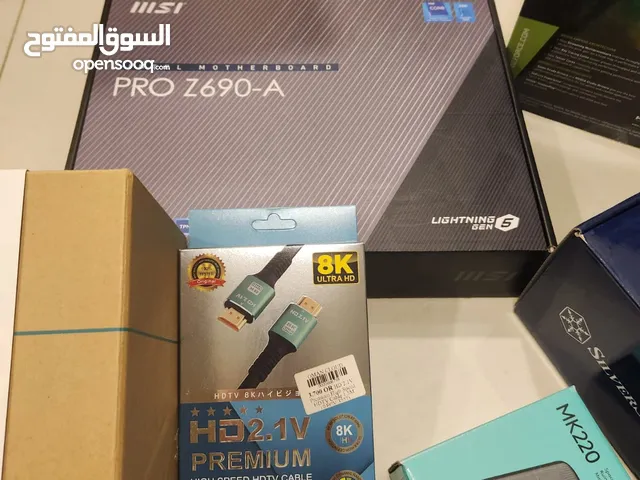 Pc gaming جهاز كمبيوتر احترافي بحالة الوكالة للبيع بسعر مغري تجميع خارق جاهز للاستخدام 2100د