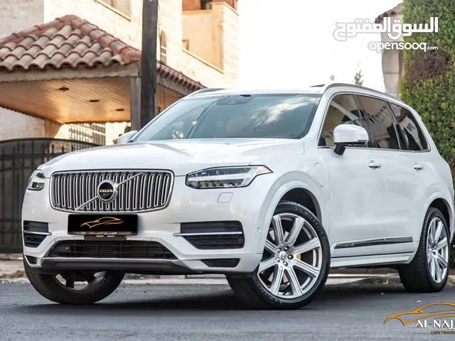 Volvo XC90 T8 R-Design 2016 Plug in hybrid السيارة مميزة جدا و لا تحتاج الى صيانة
