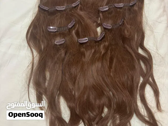 وصلة شعر طبيعي كلبسات