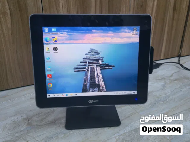 كمبيوتر محاسبي ونقاط بيع (POS) من شركة NCR – جهاز متكامل وجاهز للعمل فورًا بشاشة لمس تفاعلية ورام8