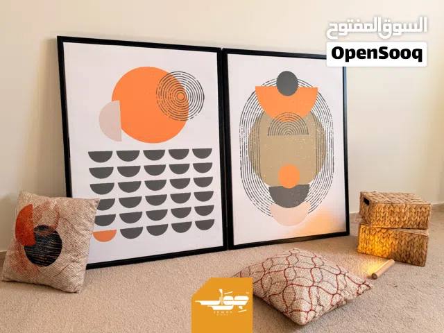 كاتروات حائطية كانفس حصرية بمقاسات كبيرة