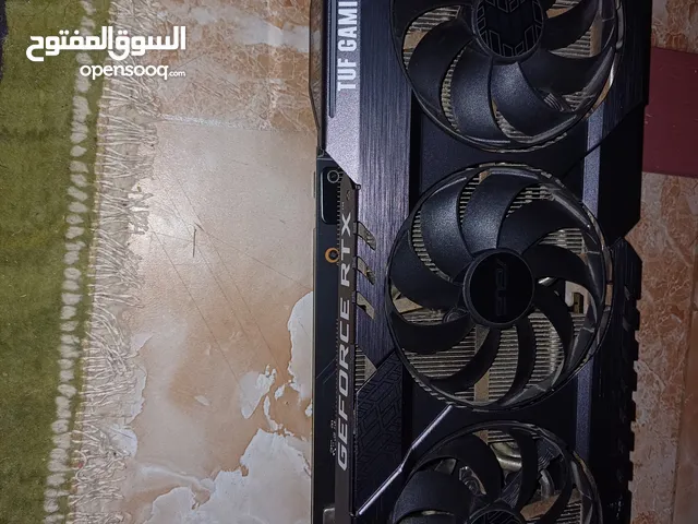 Graphics card 3070 Asus TuF Gaming كارت شاشه للجيمنج والمونتاج والبرامج الهندسية