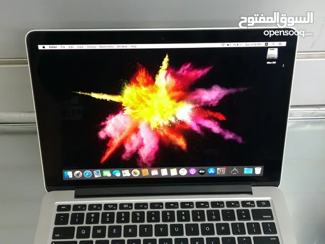 MacBook Pro 13 Retina 2013 i5 4GB Ram 128GB SSD لابتوب ابل