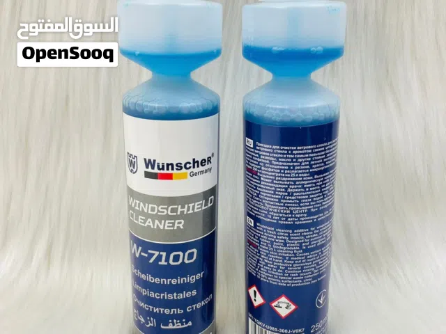 منظف الزجاج الأمامي ماركه Wünscher W-7100 (ألماني أصلي) بسعه 250 مل