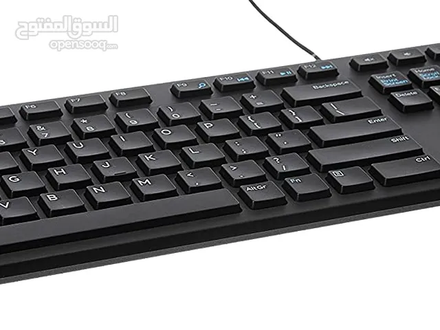 DELL KB216 Multimedia Keyboard كيبورد ديل اصلي جديد سلكي