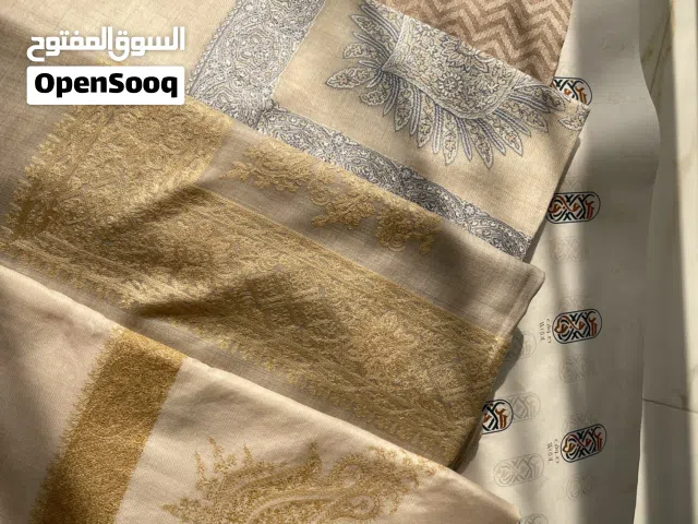 بشمينيا وسوبر ترمه قلم كاري خياطه يدويه