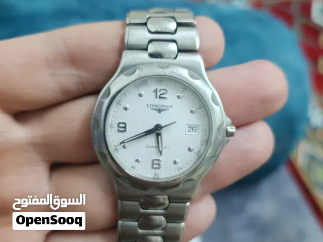 ساعة longines conquest السويسرية الأصلية