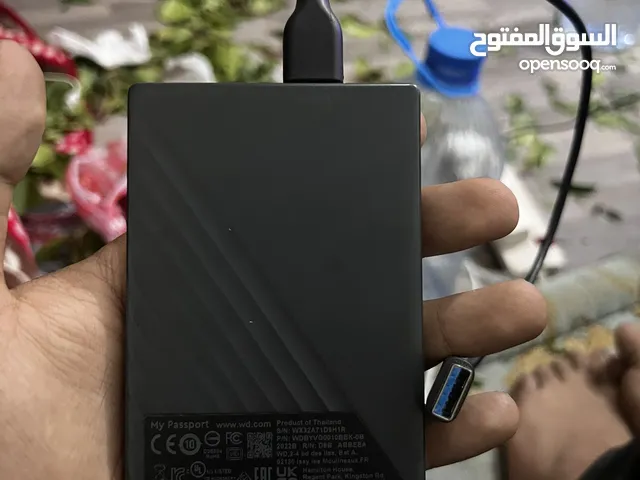 هارد خارجي ون تيرا HDD مستخدم نظييييفففف جدااااا