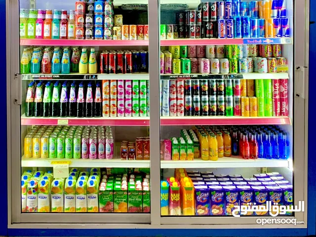 ثلاجة عرض مستعمل ( بابين )