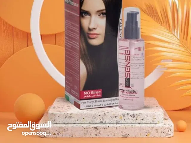 سيروم كريستال بروتين الكيراتين ايطالي العنايه معالجه الشعر التالف والمجعد بالبروتين و الكيراتين  شعر