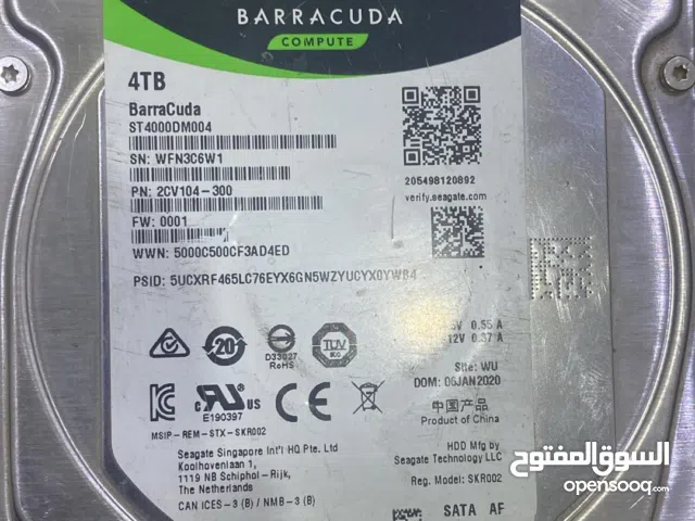 هارديسك 4تيرا مع المحتوى مسلسلات انمي قديم وجديد بسعر هسوس