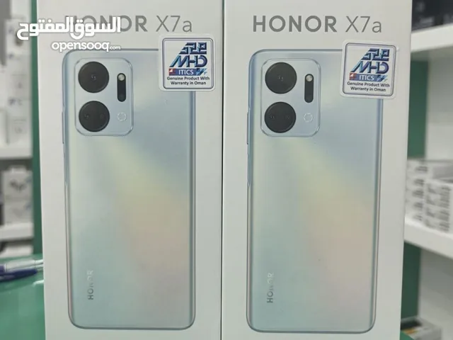 هونر X7a  الجديد كلياً مساحة 128 جيبي جديد نسخة الشرق الاوسط ضمان سنة من الوكيل