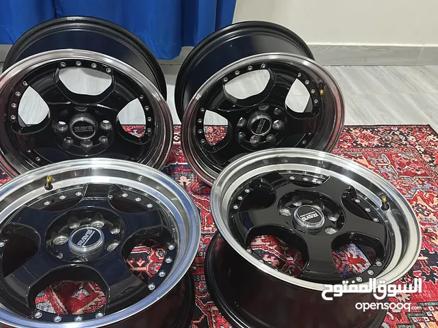 رنجات 15. 4 براغي يركب ل اغلب السيارات