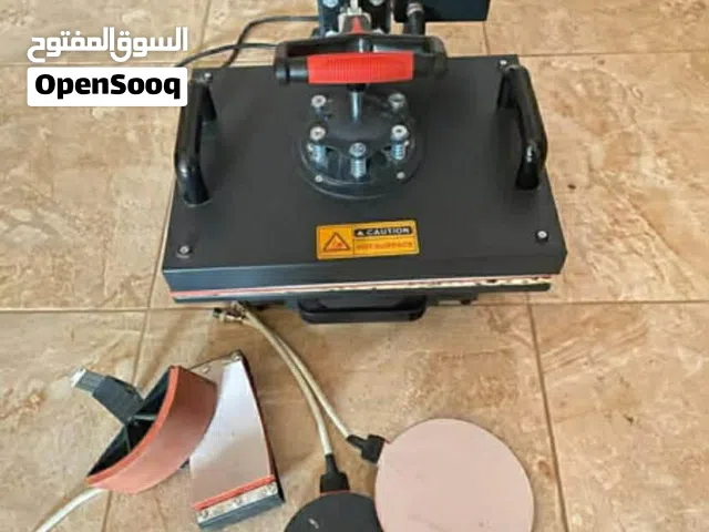 مكينة كبس حراري تشرتات و قبعات وصحون 4×1