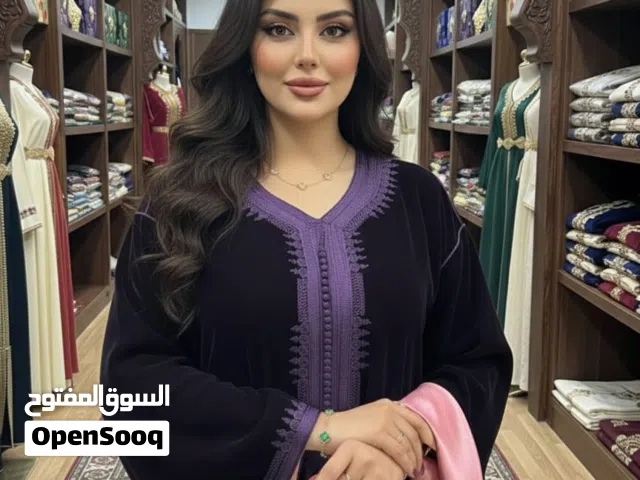 عباية بالمعصم توب دافئ ديال هاد البرد