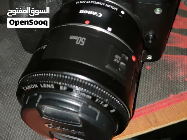 كاميرا كانون M 50i استعمال نظيف