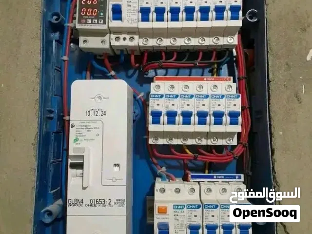 تركيب جميع الاجهزة الكهربائية وزينتها