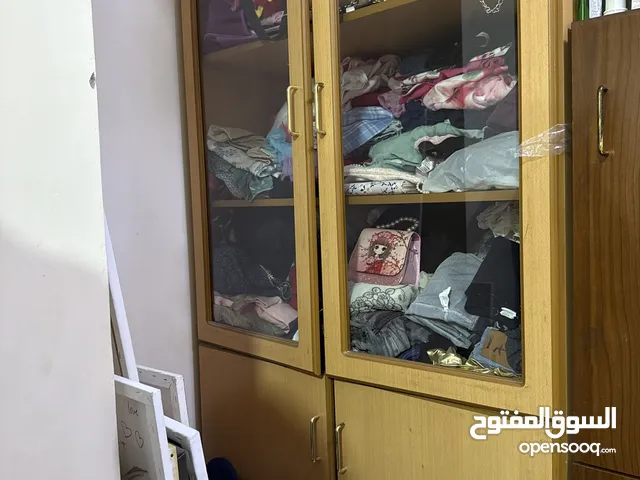 Wardrobe (wooden and glass)