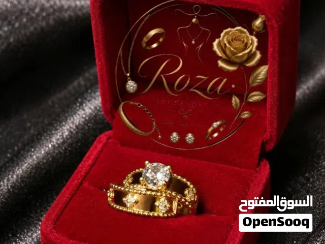 اكسسوارات مطلي بالذهب عيار 18