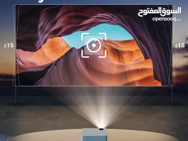 جهاز عرض VANKYO Leisure 470 Pro Phone Projector، أصغر جهاز عرض بدقة 1080 بكسل، جهاز عرض خارجي بتقنية