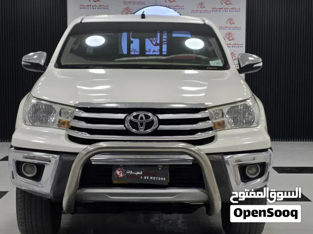 TOYOTA HILUX 2018 دبل قوي يتحمل أقسى الظروف اقتصادي في الصرفية ومناسب لكل استخدام