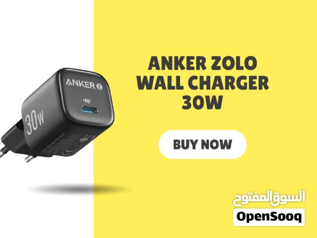 Anker Zolo Wall Charger 30W / شاحن انكر