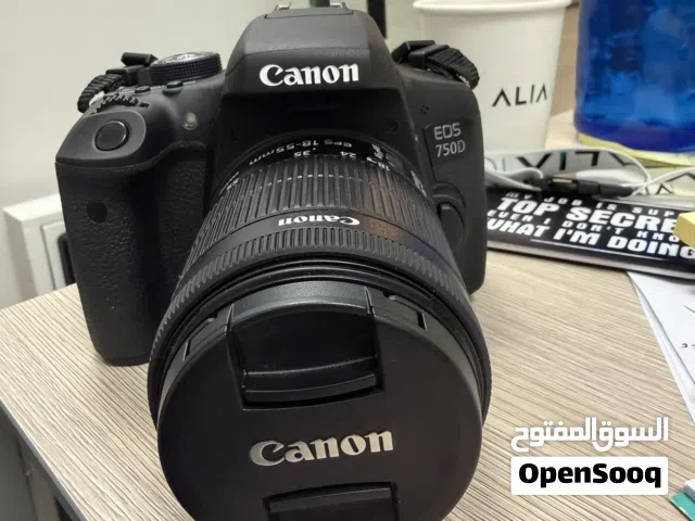 كاميرا احترافية Canon EOS 750D للبيع