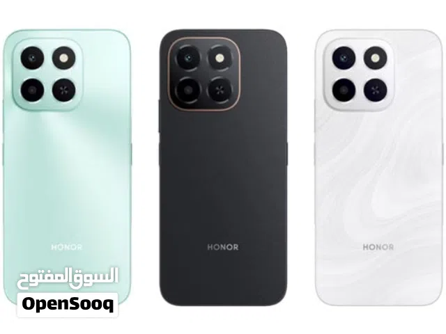 HONOR X6c المعالج : mt g81 ultra الرام: 6+6 Turbo التخزين: 256/128 البطارية: 5300mAh 35W بسعر الحرق