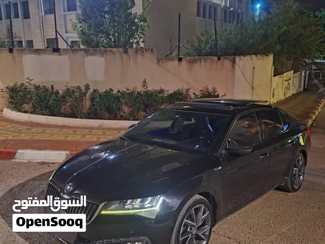 سكودا سوبيرب سبورت لاين ديزل محرك 2000 190حصان فل الفل