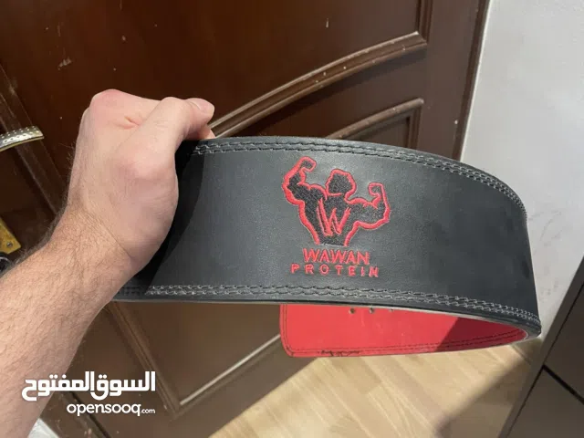 للبيع حزام رفع اثقال جديد
