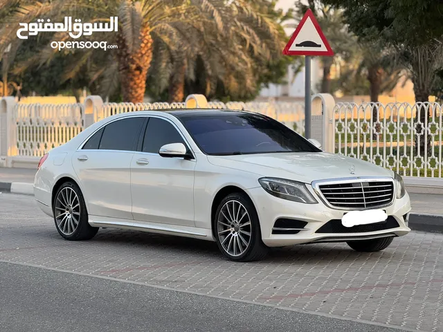 افضل سعر فالسوق Mercedes S400 2015 GCC خليجي مفتاحين الوكالة ثاني مالك من الوكالة بحالة ممتازة
