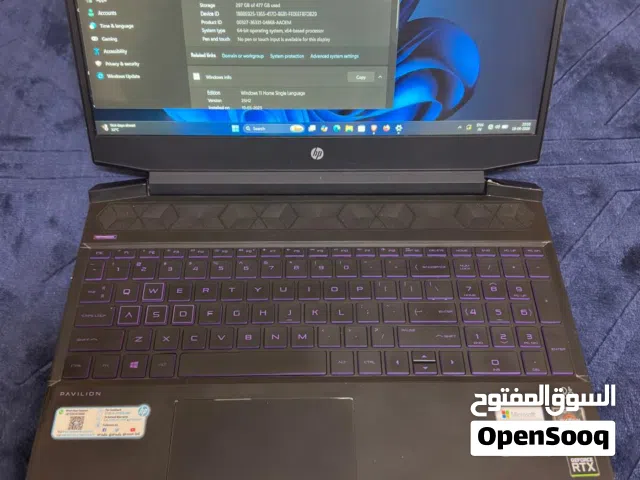 HP Pavilion Gaming Laptop – Ryzen 5 / RTX 3050 – Excellent Condition